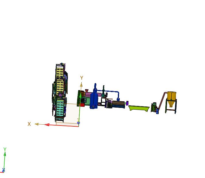薄膜的成套回收处理设备