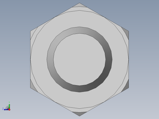 六角头螺栓C级M24×120右视缩略图