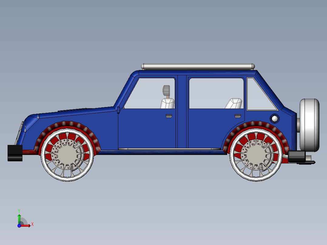 A3003995-吉普车汽车前视图
