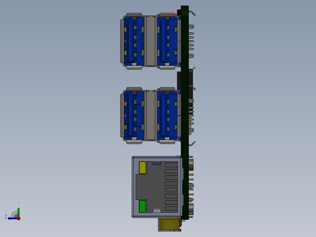 树莓派(4)右视图