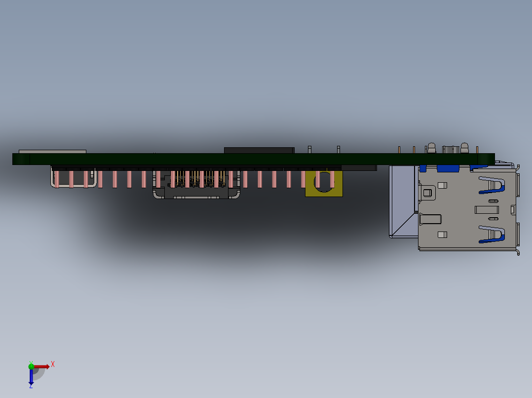 树莓派(4)俯视图