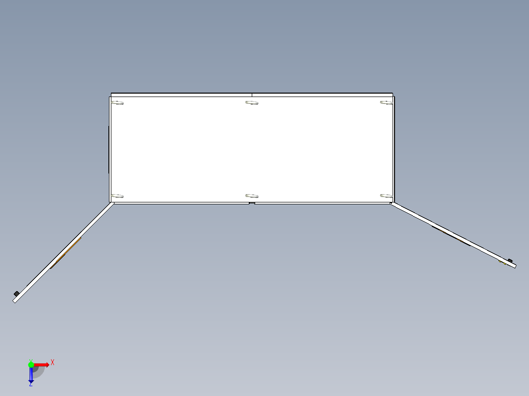 双电源CDQ1Splc控制柜俯视图