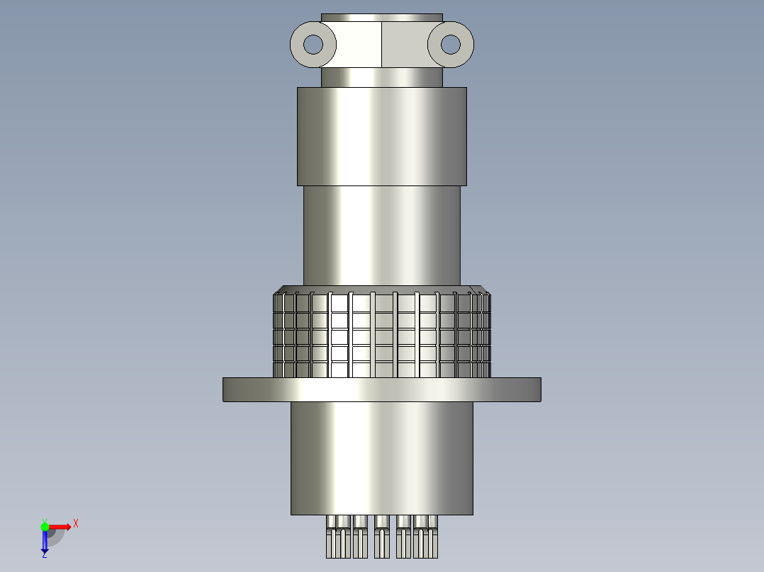 接插件(222)俯视图