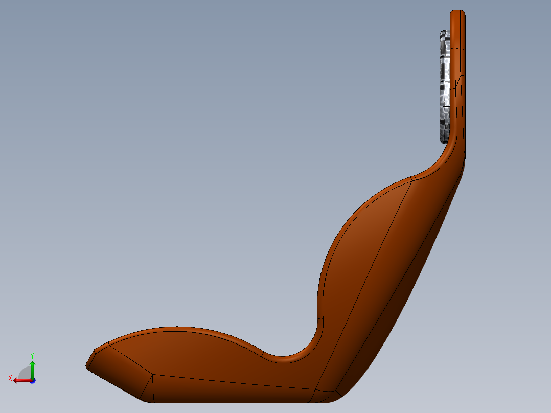 汽车座椅(3)后视图