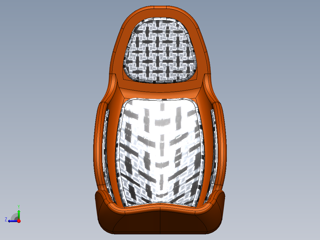 汽车座椅(3)右视图