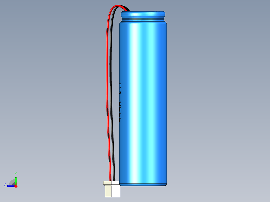 电池仓、电池(78)右视图