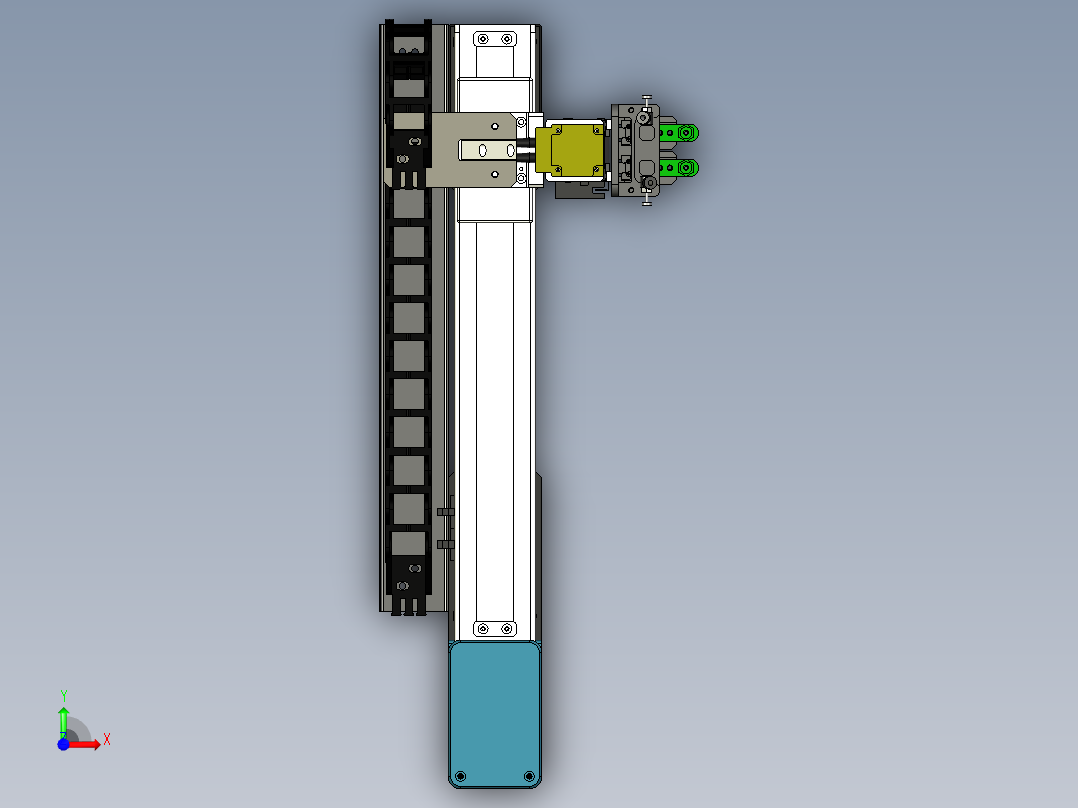 伺服搬运机构前视图