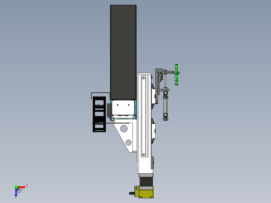伺服搬运机构俯视图