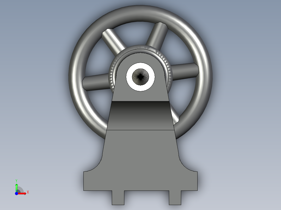 B2005148-车床尾座前视图