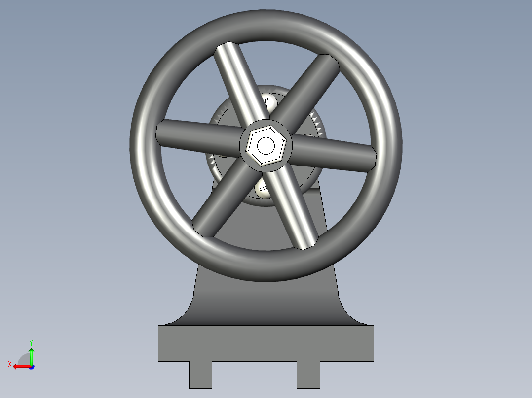 B2005148-车床尾座后视图