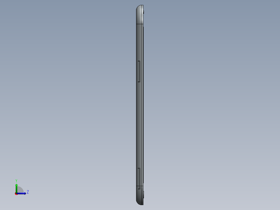 A2005246-7英寸平板电脑左视图