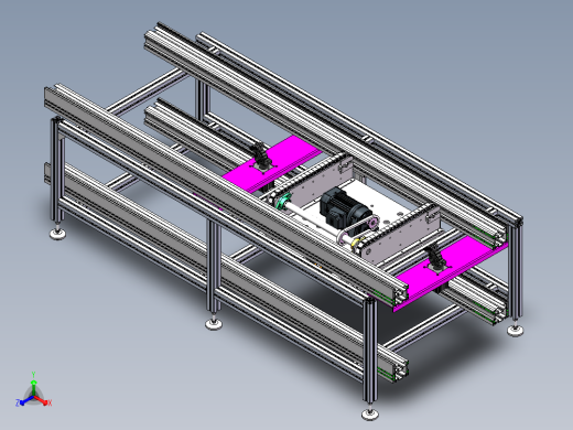 顶升移栽机-倍速链线体