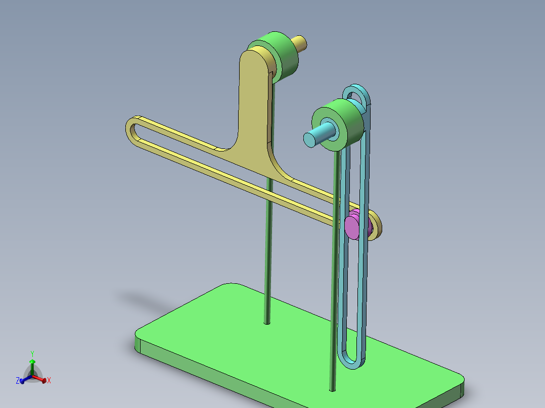 轨迹为屁屁的机构