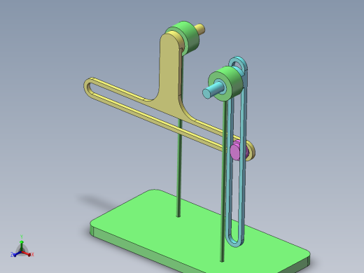 轨迹为屁屁的机构