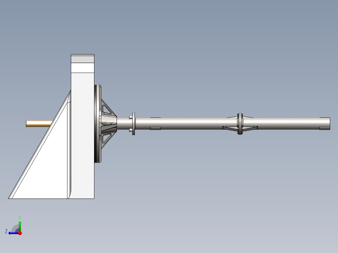 行星齿轮右视图
