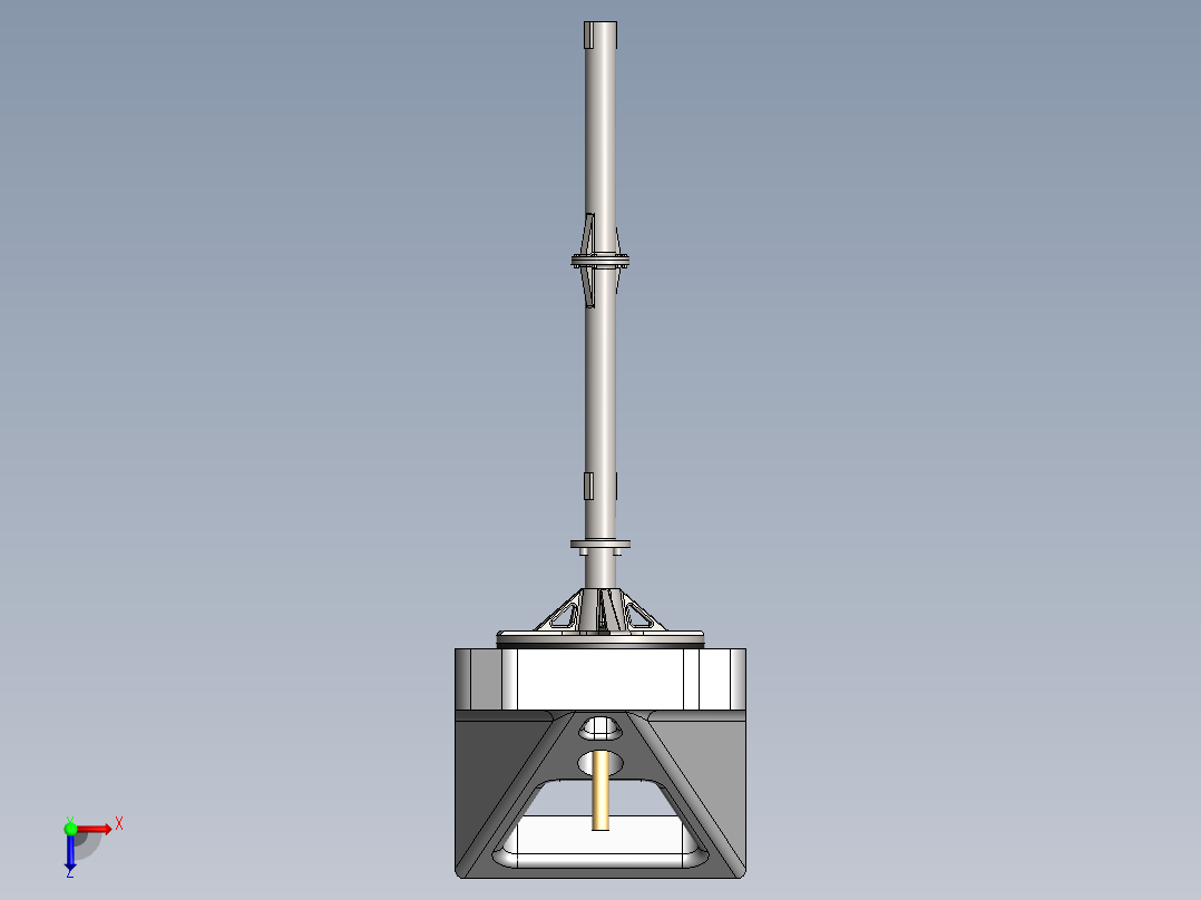 行星齿轮俯视图