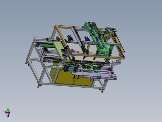大型产品三轴点胶机