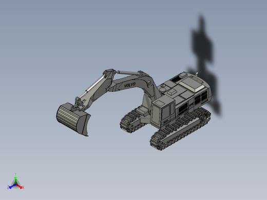 沃尔沃EC650大型履带式挖掘机