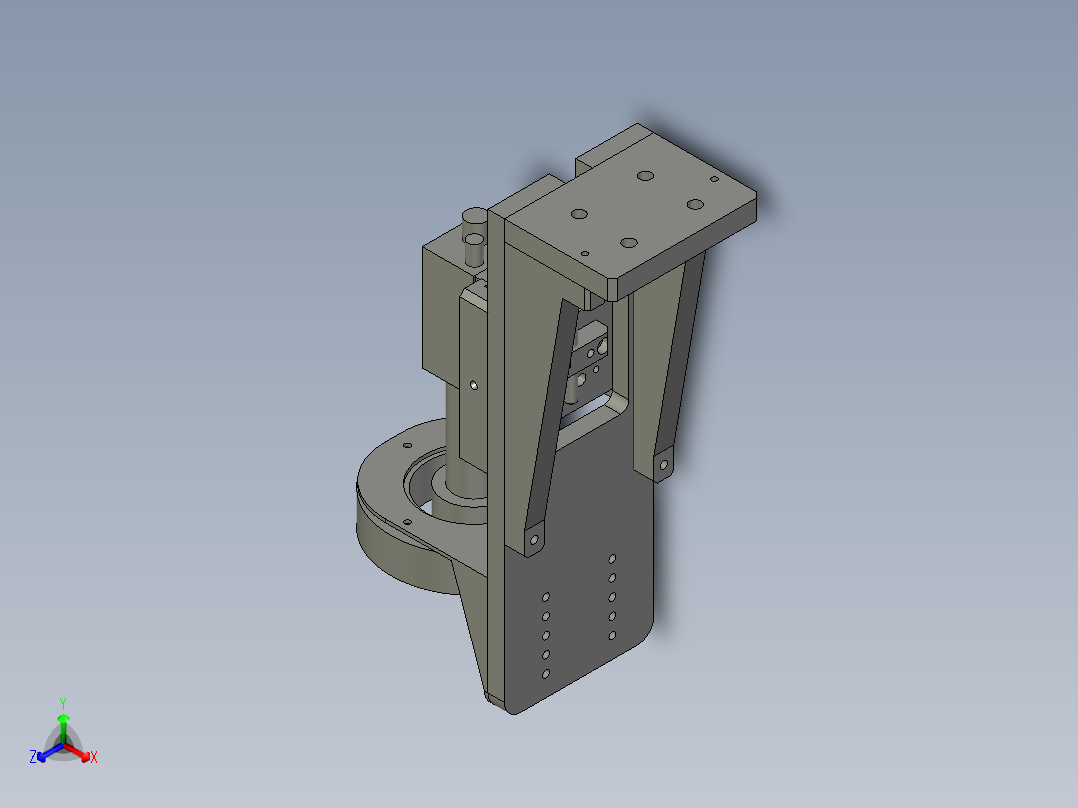 AB-0406-06-010A-A中板定位视觉检测模块主视图