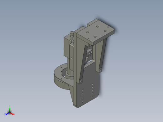 AB-0406-06-010A-A中板定位视觉检测模块正等轴测缩略图