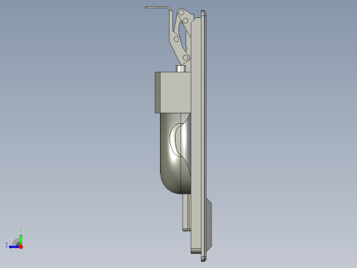 76071417-键盘托架组件右视缩略图