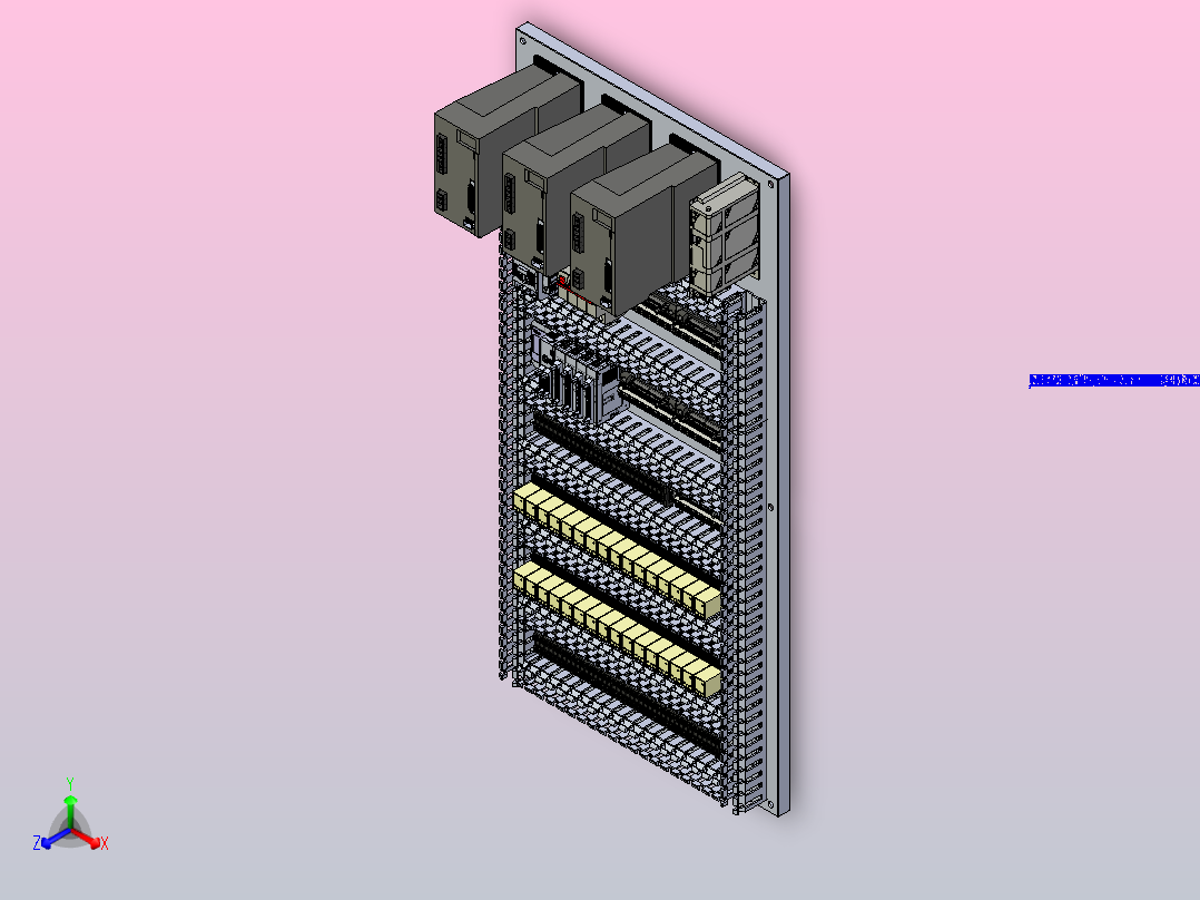 30T双梁起重机主视图