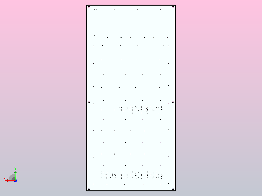 30T双梁起重机后视图