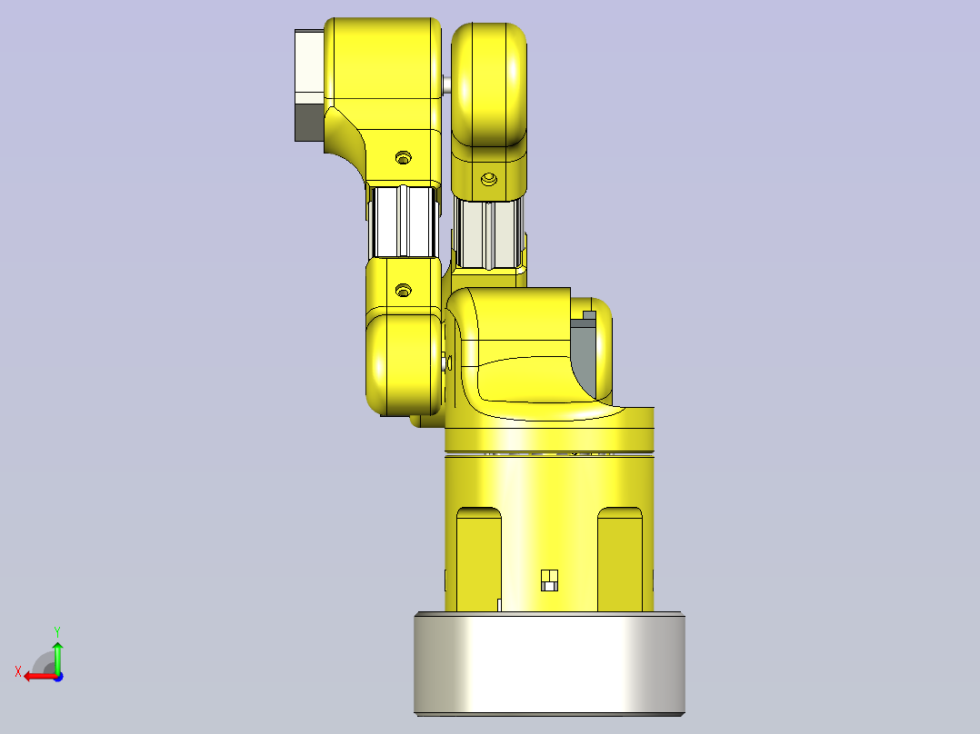 A0005086-小型拟人化机器人 v2后视图