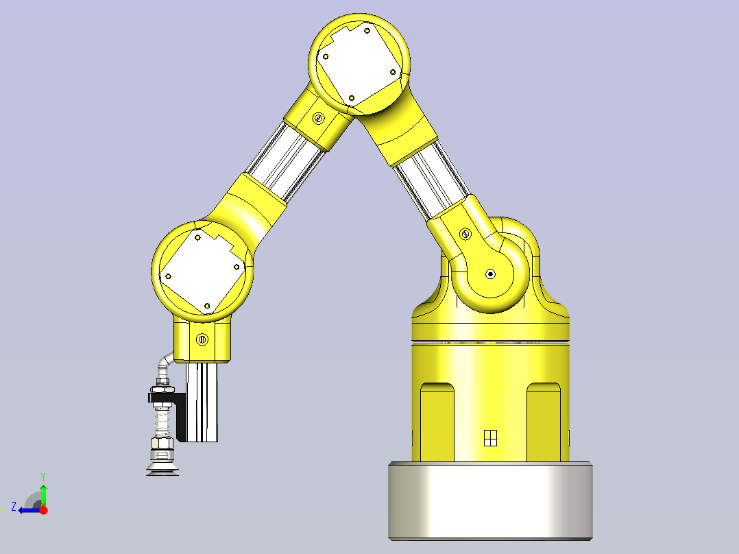 A0005086-小型拟人化机器人 v2右视图