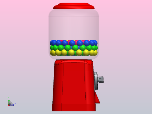 糖果子弹机左视缩略图
