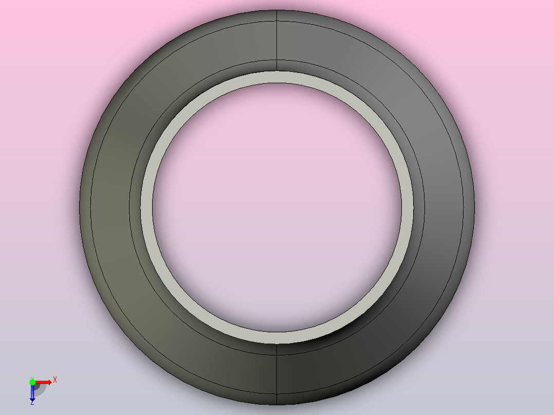 R(C) 大小头（同心）[6X4]俯视图