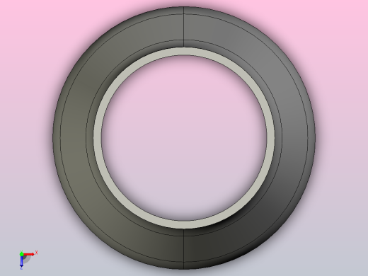 R(C) 大小头（同心）[6X4]俯视缩略图