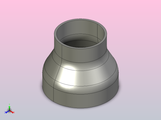 R(C) 大小头（同心）[6X4]正等轴测缩略图