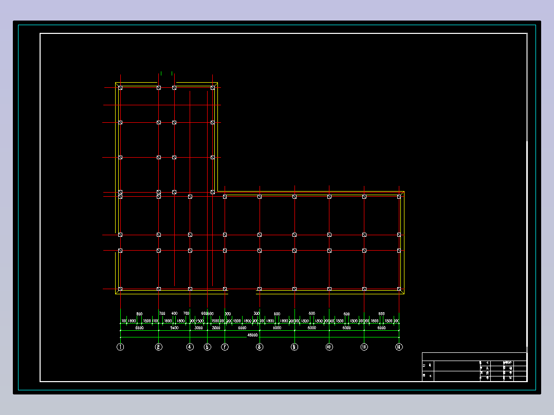 某中学教学楼设计图纸-6000平--94151--200