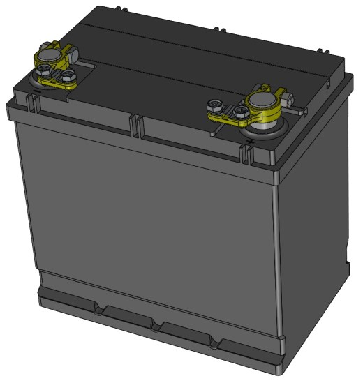 12V-40Ah-汽车电池和端子缩略图