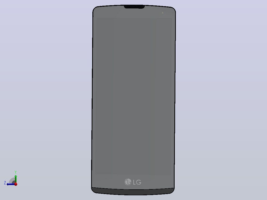LG Leon 4G手机右视图