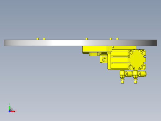 内筒夹头机构前视缩略图