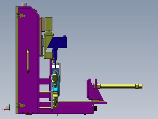 交流充电枪微动开关组件测试治具后视缩略图