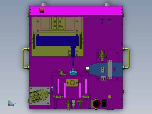 交流充电枪微动开关组件测试治具左视缩略图