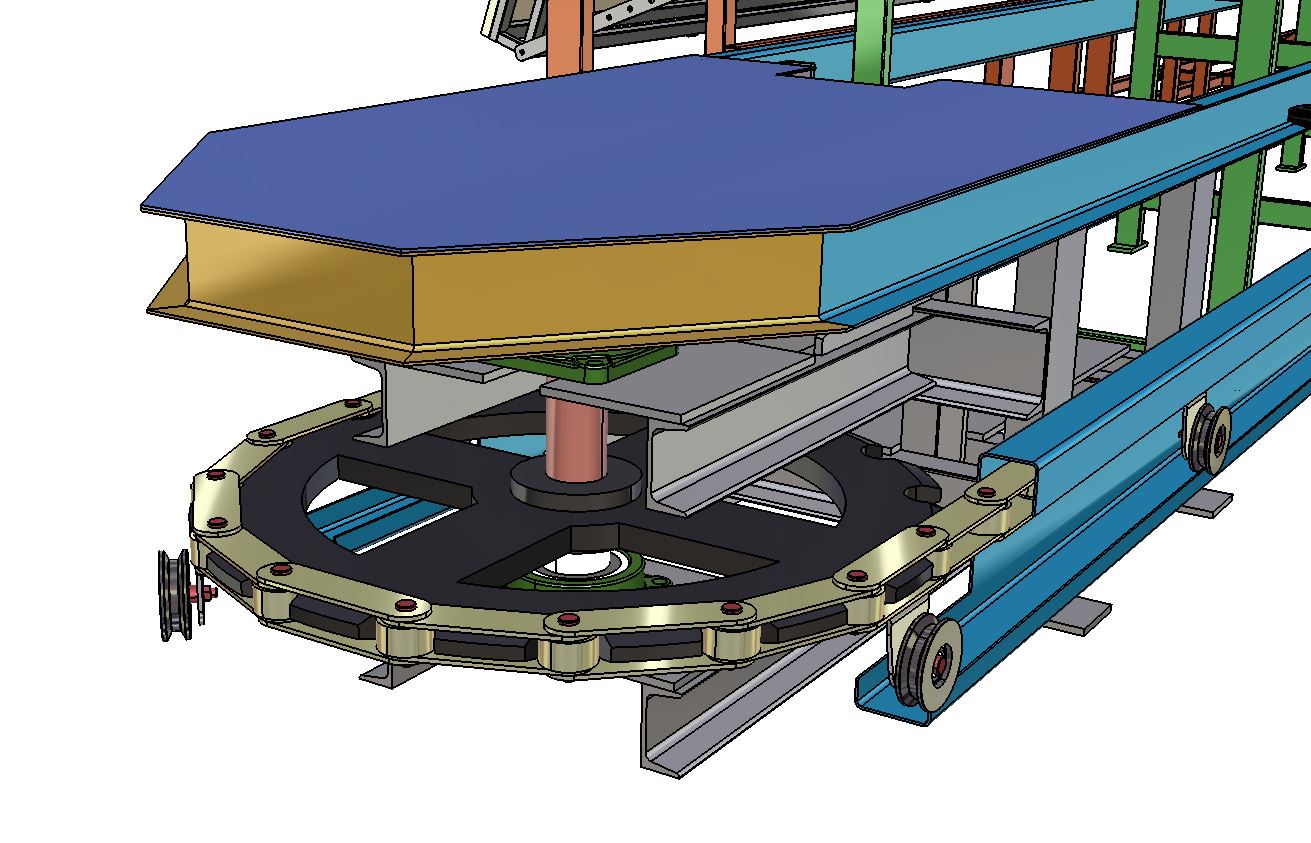 汽车电线把手生产线3D数模图纸 STP格式