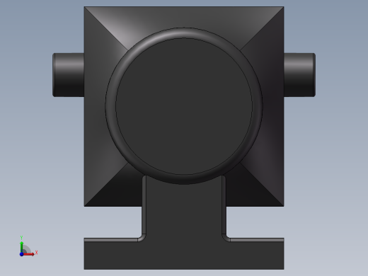 solidworks 国标GB接头库 机械素材3D图纸自动化设备前视缩略图