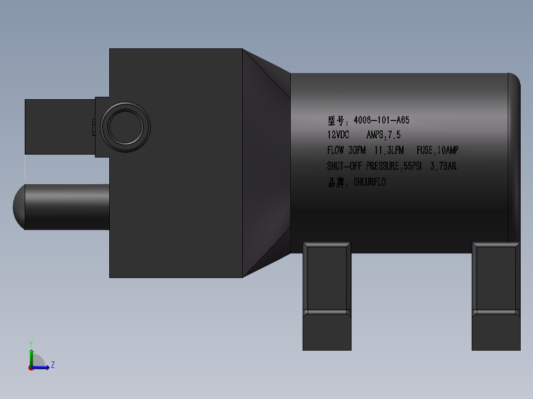 solidworks 国标GB接头库 机械素材3D图纸自动化设备左视图