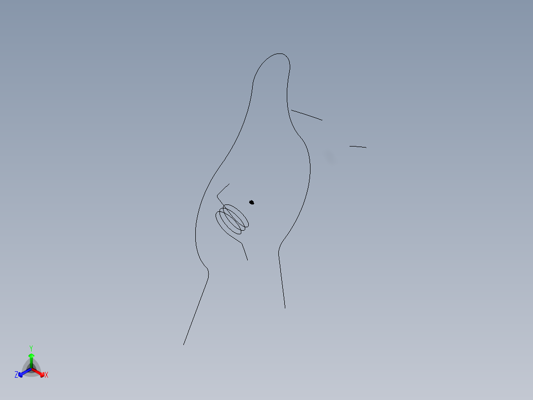 意大利机械式计算器3D模型主视图