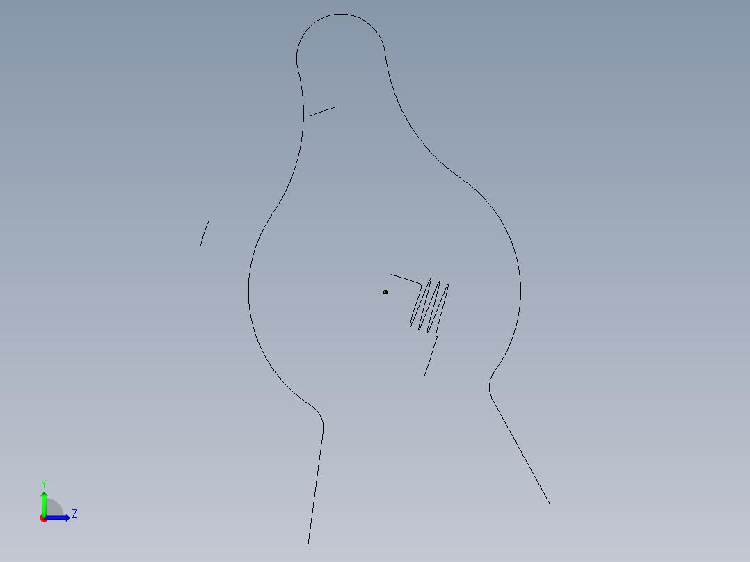 意大利机械式计算器3D模型左视图