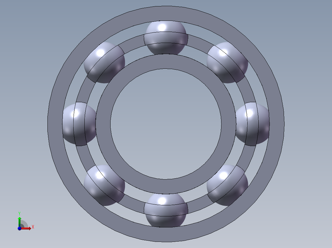 一级齿轮减速器前视图