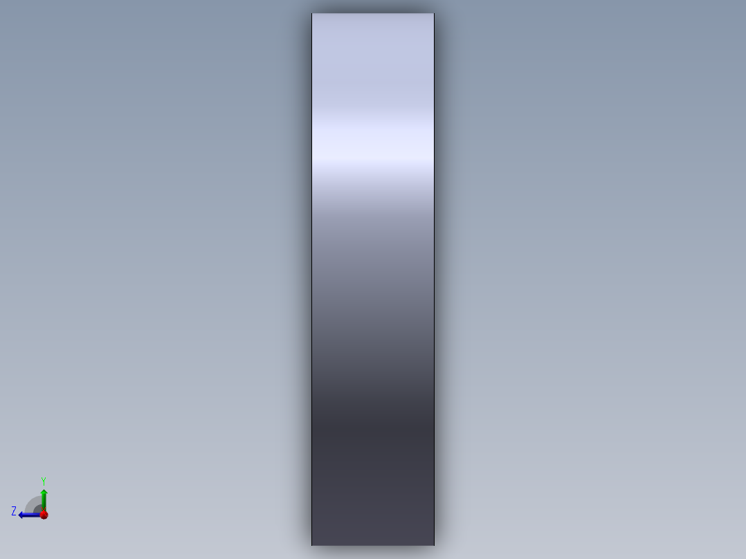 一级齿轮减速器右视图