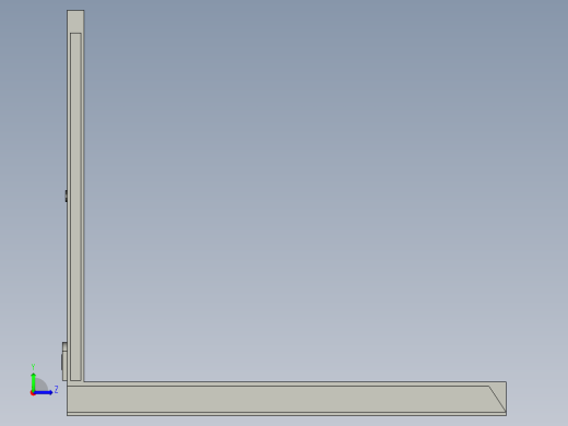 笔记本电脑的模型左视缩略图