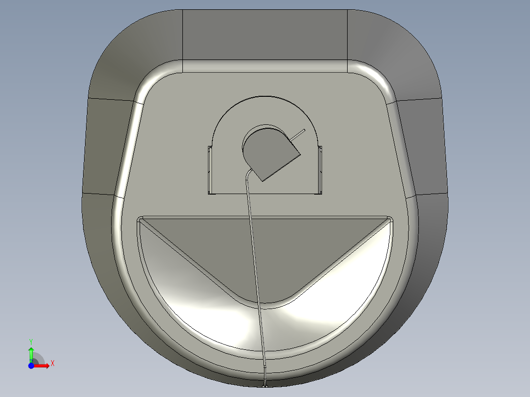 AUTOCAD 国际箭联牙科牙科胶带前视图