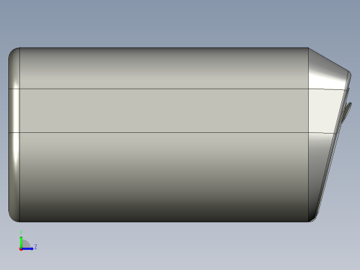 AUTOCAD 国际箭联牙科牙科胶带左视缩略图