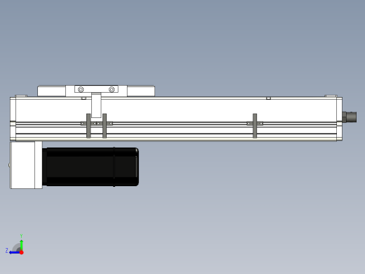 Toyo东佑达直线模组-ECH14-250-BM-400W+煞車右视缩略图
